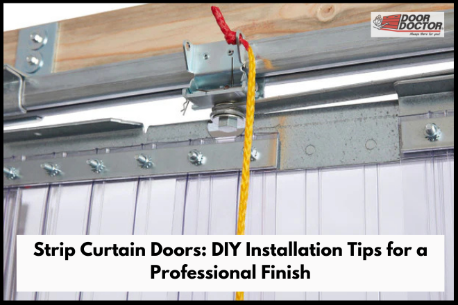 Strip Curtain Doors DIY Installation Tips for a Professional Finish Strip Curtain Doors: DIY Installation Tips for a Professional Finish